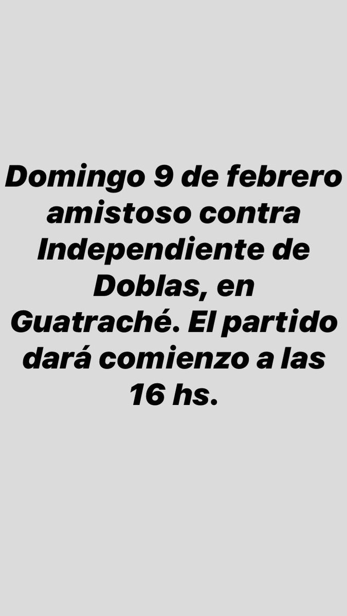 Amistoso vs <a href="/CIDoblas/">Club Independiente de Doblas</a>