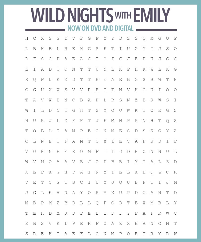 Congrats to Wild Nights with Emily's <a href="/filmindependent/">Film Independent</a> Spirit Awards nomination. Chime in the comments below on how many words you can find. Tune into the awards tonight and pre-order the movie on DVD &amp; Digital now: uni.pictures/WildNightsAmz