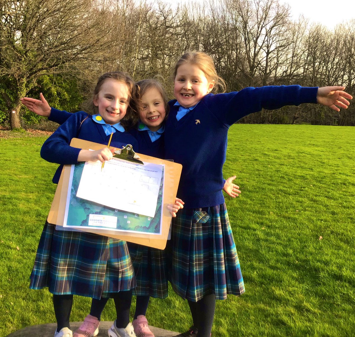 CFS_Sport's tweet photo. Year 3 &amp; 4 rounded off #nurturingspirit week in PE by completing the #orienteering challenge! Lots of super  #teamwork and bags of energy went into their efforts! #CFSY4 #CFSY3 https://t.co/8Q3V0Lu9fS