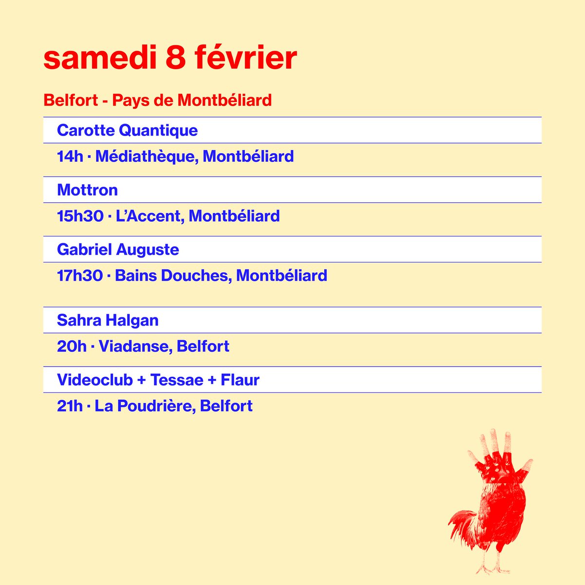 Le programme du samedi ! #generiq2020