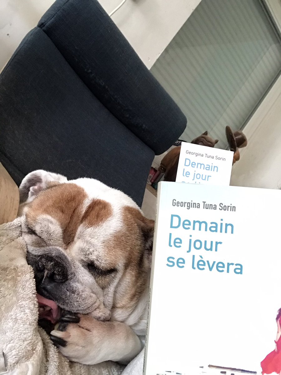 Catherine1R's tweet photo. #samedidecommenter une lecture rempli de finesse, demain, le jour se lèvera de @GeorginaSorin et un ange canin pour me consoler lors de certaines scènes, tout ce que j’ai besoin https://t.co/7Glk8YyF6H