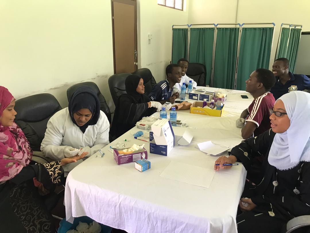 sahaya360's tweet photo. Thanks to Allah for completing the event (Screening of Sickle Cell Disease) at School of Health and Medical Sciences #SUZA, It was great ever.... #BreaktheSickleCellCycle
@scyfoundation @salmasardin70 @GesaseYusuph @juliemakani @tapsasuza https://t.co/9TeXMcXVAO