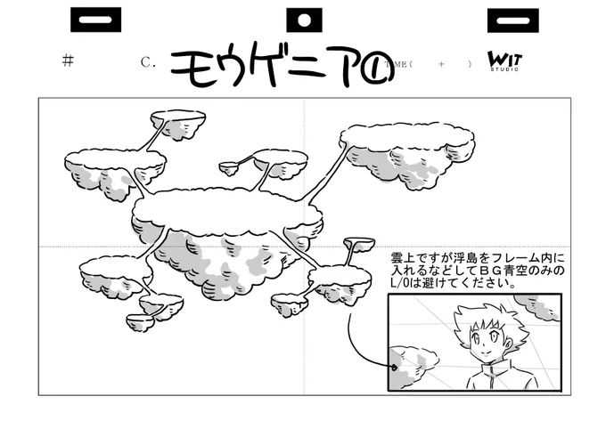 『けだまのゴンじろー』第44話のラフイメージ、その1。 