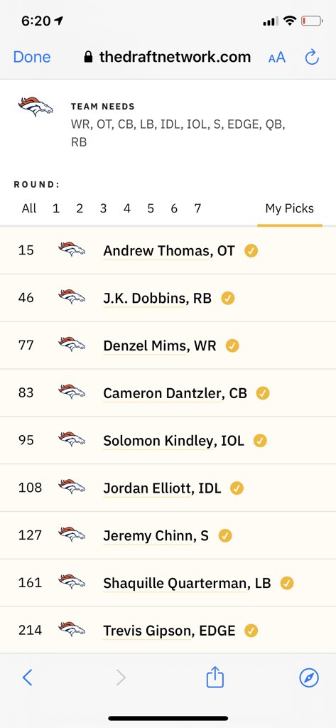 BChamp79's tweet photo. @dmac1043 @CecilLammey I’m ready to go into the war room for the Broncos https://t.co/UQyp1NPiUS