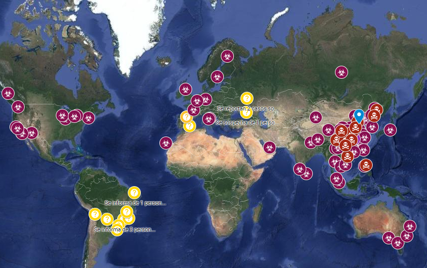 NcovUpdate's tweet image. Situation in the world.
#WuhanCoronavirus #Wuhan #ChinaVirus #virus #SARS #coronavirus  #China #WuhanPneumonia #WuhanLockDown #prayforchina #PrayForWuhan  #Philippines #Thailand  #Japan  #SouthKorea #US #sciences #medecine #France #Vietnam #Indie #Italy