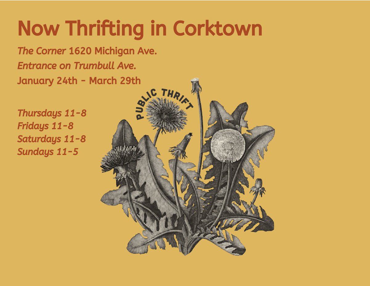 Kiva_Detroit's tweet image. Check out our new PILOT space in Corktown: Public Thrift! #BuildInstitute #StartWithBuild #PublicThrift