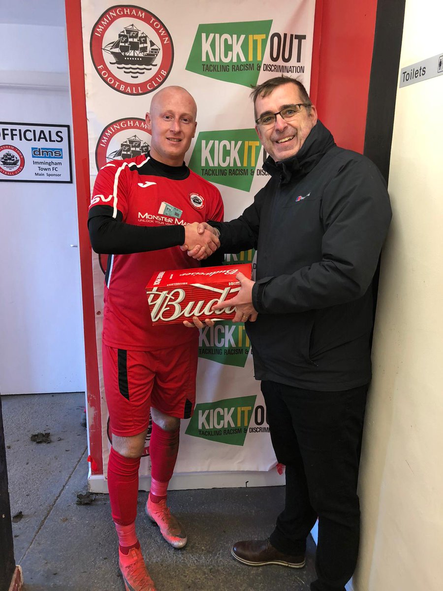 ImmTownfc's tweet photo. Today's Man of the Match selected by Mark Brighton of Sea Cargo who was today’s Match Sponsors is Aaron McKenzie https://t.co/Vg3iuszwyA