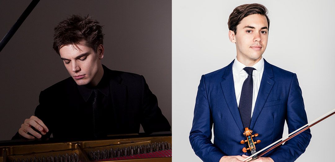Hear "a real poet of the #piano" (#andrewtyson) collaborate with a #violinist of "rare insight and generosity" (#benjaminbeilman) on Feb. 13 at 7 pm at the Holy Trinity Episcopal Church. Program: #Debussy, #Stravinsky, and #Grieg. Don't miss it! Tix at: cmspb.org