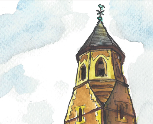 darrenhayman's tweet photo. This is very sad Thankful Village news. You may remember this church from the artwork to Volume 3. It's collapsed! If you can spare a few pounds High Toynton really need it. Here's the film for it too. @HighToynton100 @Dan_Mayfield @tweetbytheriver https://t.co/hS7wGgqpdb https://t.co/rvvvvoJtKk