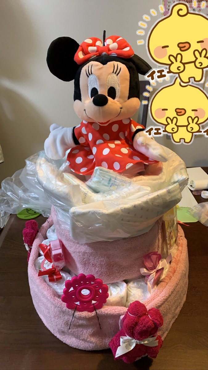 手作りおむつケーキ