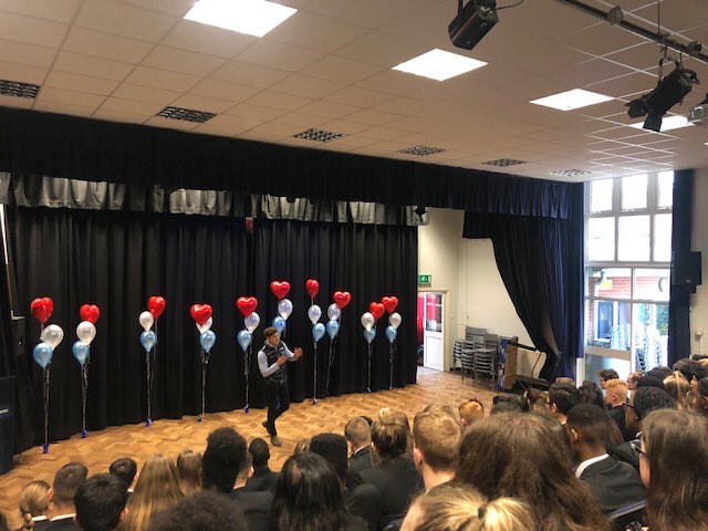 Last week, Y11 were treated to a celebration following an amazing effort with their mock exams. They had a special lunch, prizes, rewards and a motivational talk from the one and only @james91white 💥 James shared of his success on @bbcapprentice and his own growing career!