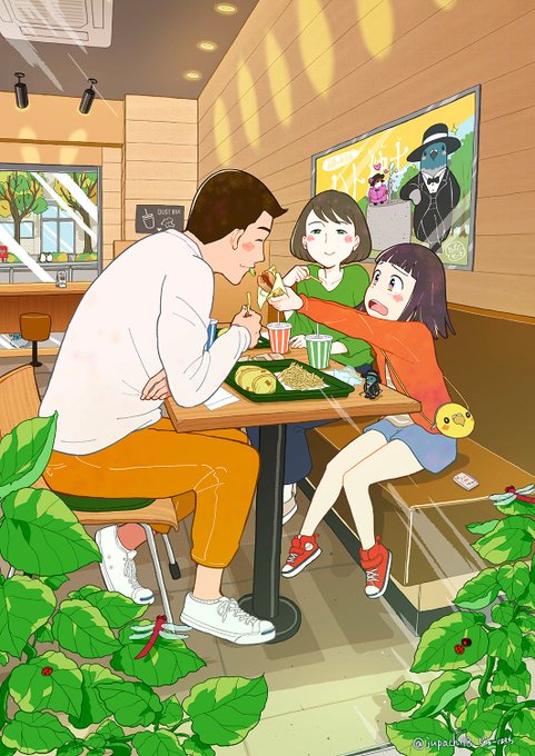 「食べ物 レストラン」のTwitter画像/イラスト(古い順)