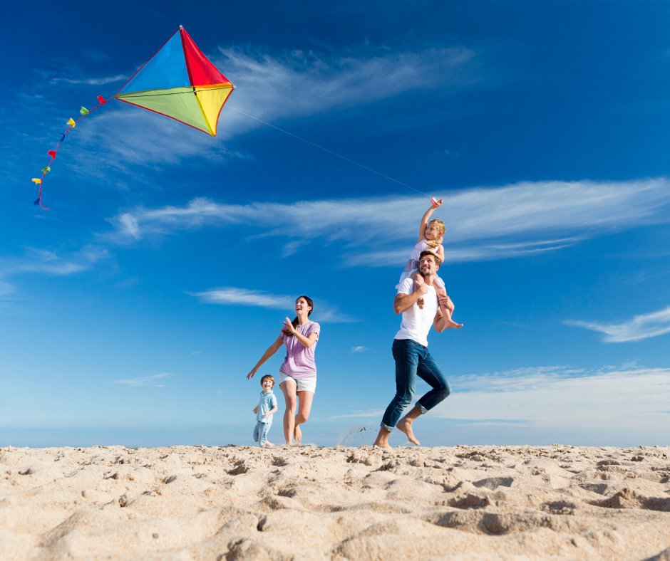 Today is "Kite Flying Day"

So gather your Family &amp; Friends, build some Kites (while singing the Kite Song from Mary Poppins) or go out to buy some &amp; send them flying into the sky

#Saturday #Fun #SaturdayFun #KiteFlyingDay #TimeForAdventure #Exploring #FamilyFun #DaysOfTheYear