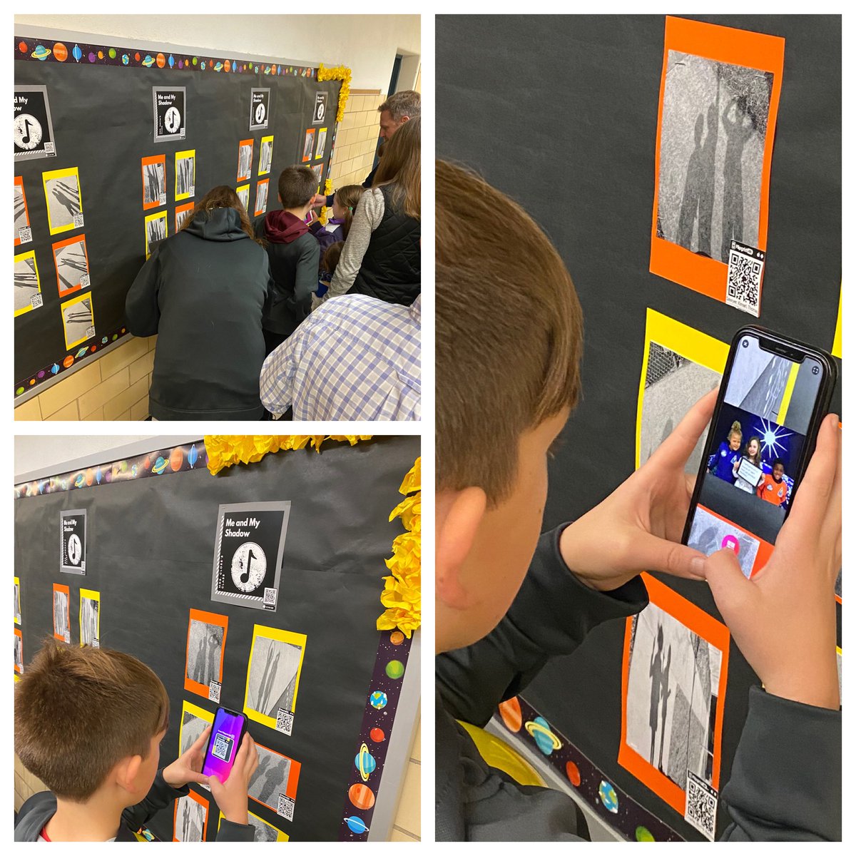 SCSEduTech's tweet image. McSwain’s Family STEM Night showcased our school-wide solar system project!