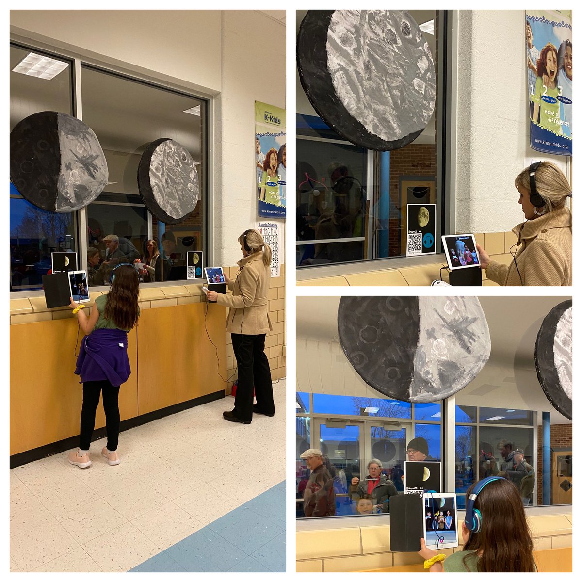 SCSEduTech's tweet image. McSwain’s Family STEM Night showcased our school-wide solar system project!
