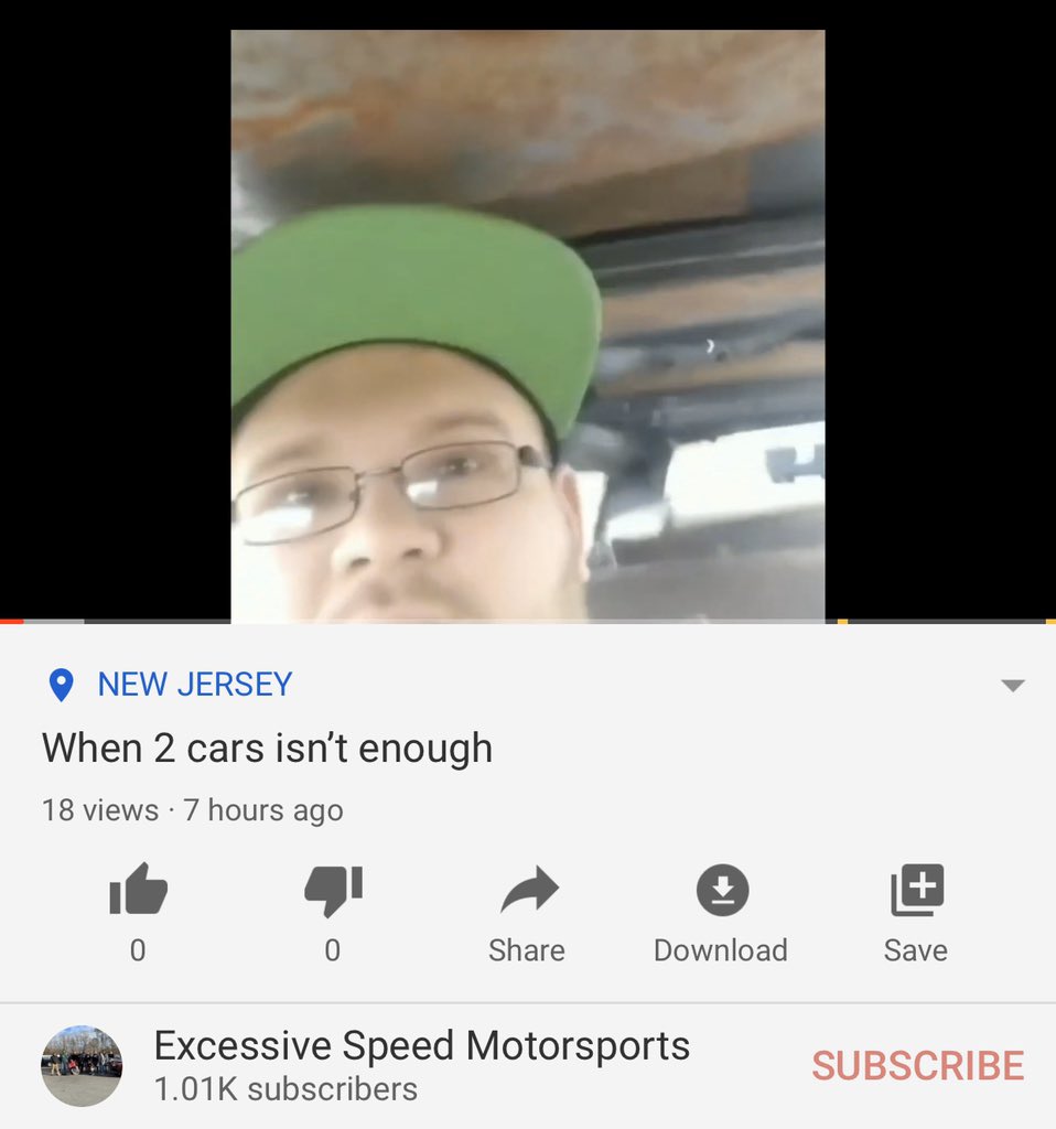 excessivespeed's tweet photo. When 2 cars isn’t enough https://t.co/oRXAfCR3R7 via @YouTube https://t.co/689qh9jfU6