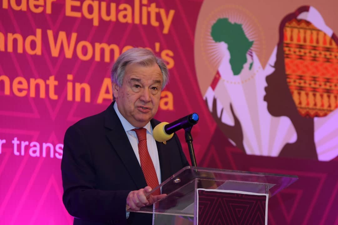António Guterres tweet media