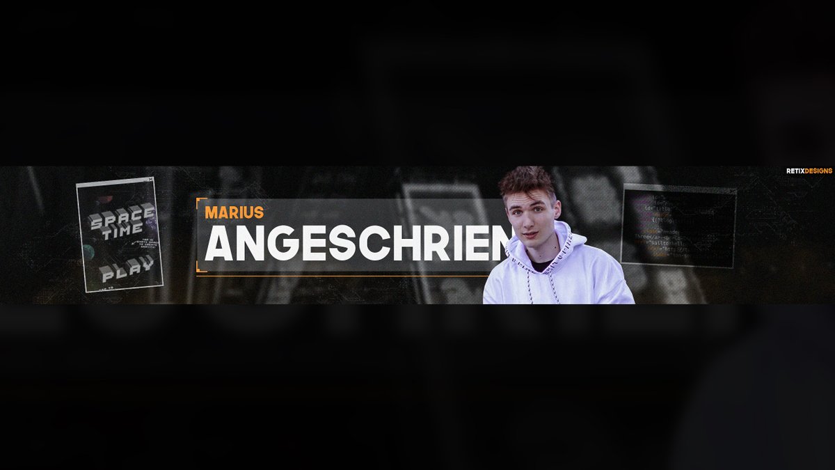 Retixexe's tweet photo. Banner for @Angeschrien 

Speedart out tomorrow!

Likes and Retweets are appreciated! https://t.co/JzcS6yIbhD