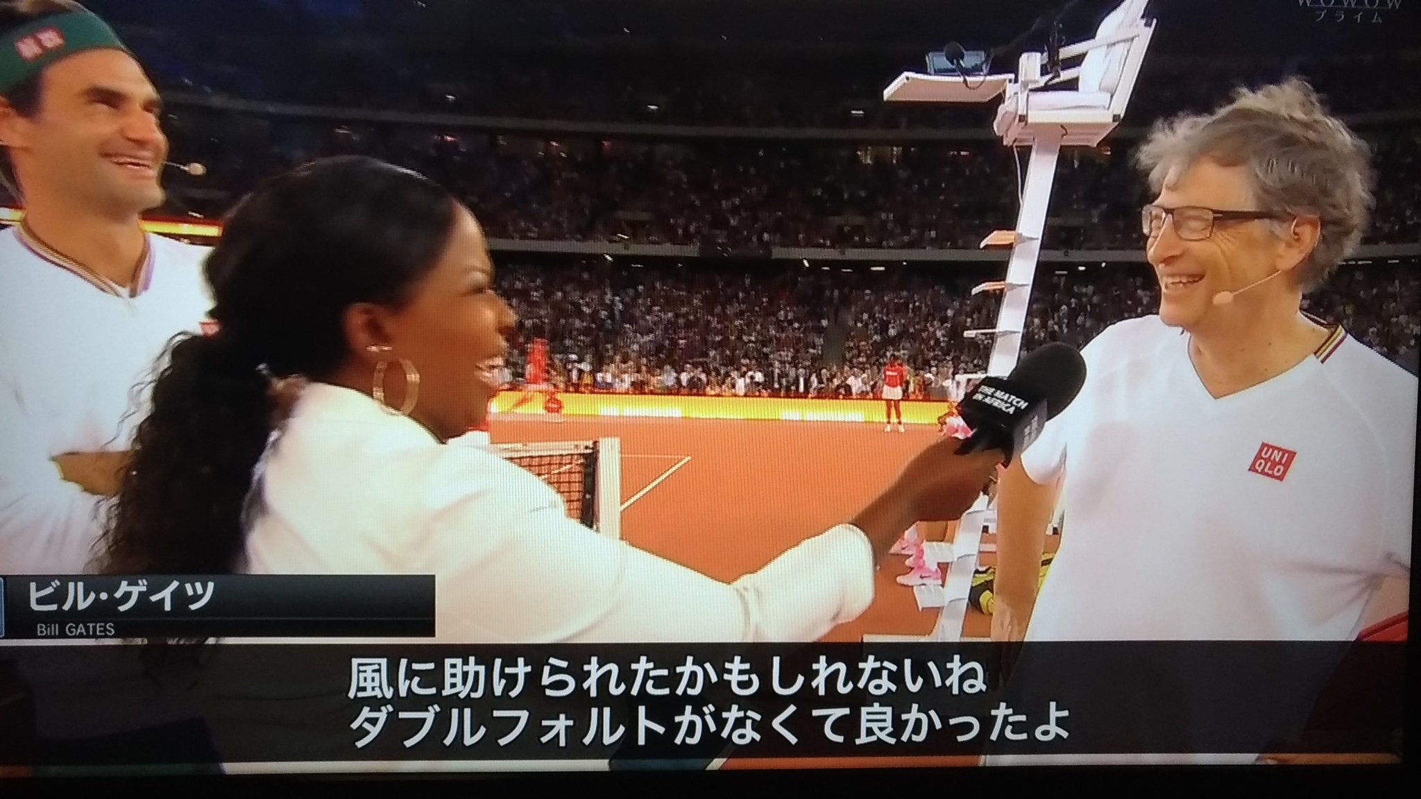 Dark Knight テニスのチャリティイベント The Match In Africa で ロジャー フェデラー Amp ビル ゲイツのスポーツ Amp 財界最強コンビ ゲイツァー 爆誕w Matchinafrica Gaterer T Co Mbykzu0wir Twitter