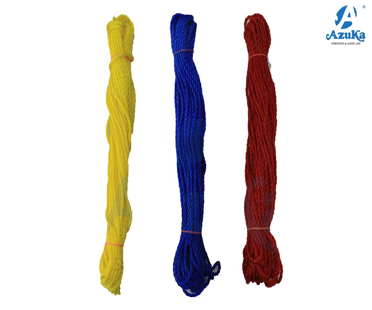 #Sale !
Azuka Nylon Rope Multicolor 4 mm x 15 m hank - Pack of 
Available on amazon.in

Place Your Order now
Contact us: 7087033274,7087033275
azukaropes.com

#utilityrope #clothesline #multicolor #ropes #strength #longlife #nylonrope