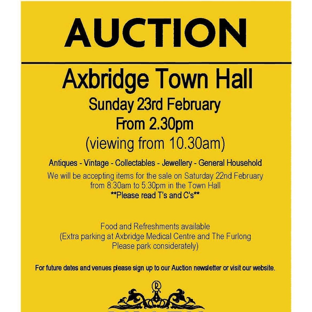 Root around in your Attic, your cellars, your drawers, and your garages and make yourself some cash!!! We are now accepting items for our next sale......... Antiques, collectables, jewellery, furniture, garden, etc etc..........