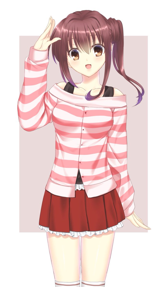 久々に創作の子を描いたよ
名前は胡桃だよ