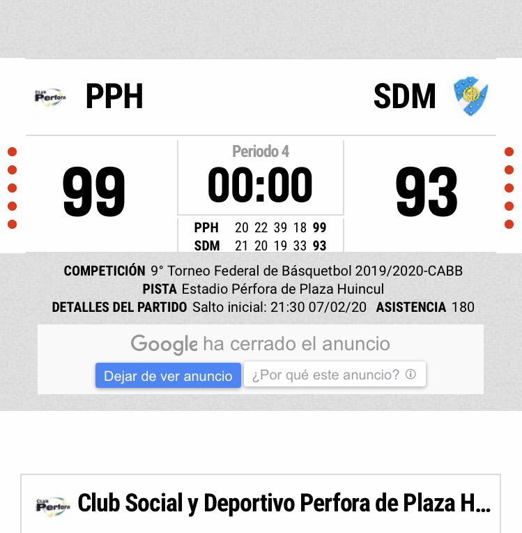 manolotoolmao's tweet photo. #Federal : Anoche El #Decano ganó un partidazo en 3 Suplementario a #Cipo... #Perfora derrotó al líder #SoldeMayo y #CincoSaltos fue contundente frente a #ADCentenario. https://t.co/7DoiVZSqr2