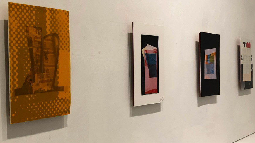 'FOUND MATERIALS' by Artist ROSALIND LAWLESS
'Chance compositions, accidental, intuitive &amp; always finding in amongst the making. Detail &amp; form within #architecture intricate lines, structures &amp; vast space explored...' <a href="/Upstairs_HRI/">UPSTAIRS</a> until 27 March roslawless.com/current.html #Glasgow