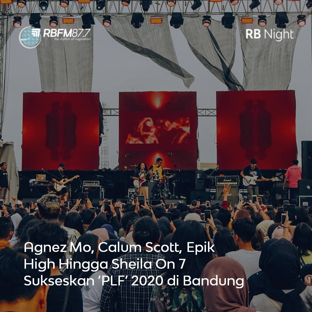 877rbfm's tweet photo. Agnez Mo, Calum Scott, Epik High dan Sheila On 7 sukses meriahkan Playlist Love Festival di Bandung Cuy!
Simak selengkapnya hanya di program #RBsNight bersama #TrezaAngga only on #877RBFM #TheRhyThmOfInspiration https://t.co/kWfwDSAd9V