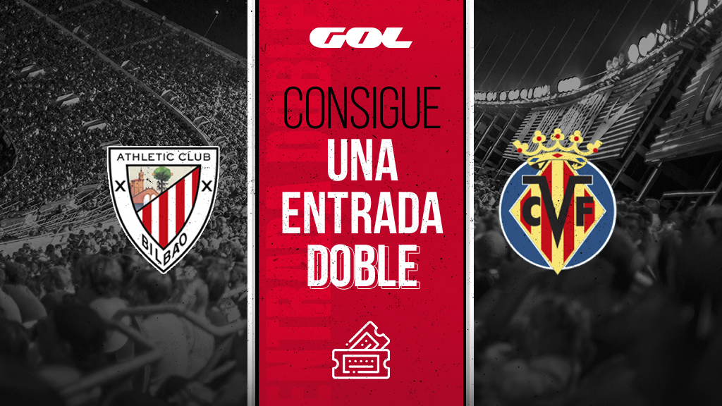 Gol's tweet photo. 🎁 REGALO 🎁

🤩 ¿Quieres una entrada doble para el @AthleticClub🆚 @VillarrealCF de la jornada 26? 

👇🏽 Pasos:

🔁 Haz RT

❤ Sigue a @Gol
 
📲 Deja un comentario mencionando a tu acompañante con #DirectoGol https://t.co/Q2zEbXZxFS