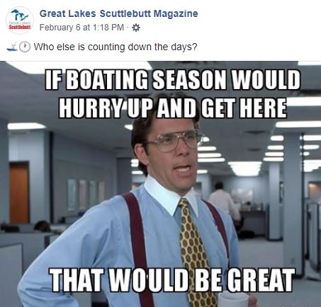 PontoonDepot's tweet photo. Great post by one of our fellow Pontoon Boat enthusiasts. Thanks Great Lakes Scuttlebutt Magazine #PontoonDepot #BoatingSeason ⚓❤️👍 https://t.co/VqeQb0Khru