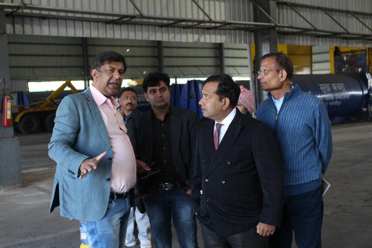 QualiCerti2020's tweet photo. #QualityCertification Assessment Team, UK visits Waste Treatment Plants of Indore Municipal Corporation
 (3 times winner for #Swachhta Campion Award 2017, 2018 and 2019 under Swachh Bharat mission) .
#QualityCertification2020 https://t.co/jgRmluau3v