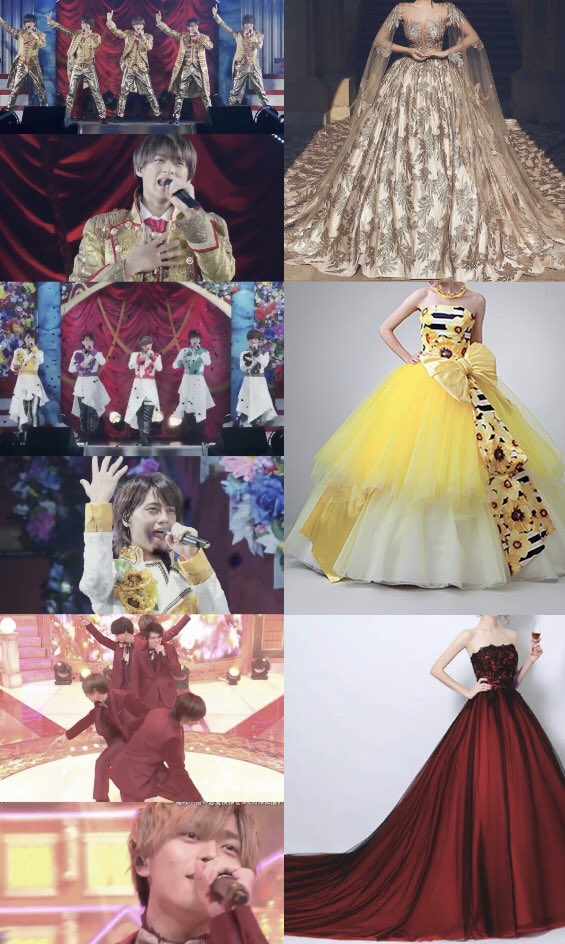 1999_43k's tweet photo. King &amp; Princeの衣装  ×  ウェディングドレス https://t.co/whlL91WxHX