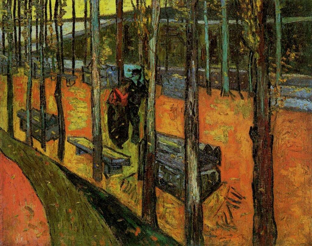 vangoghdailygallery:

  Les Alyscamps 2