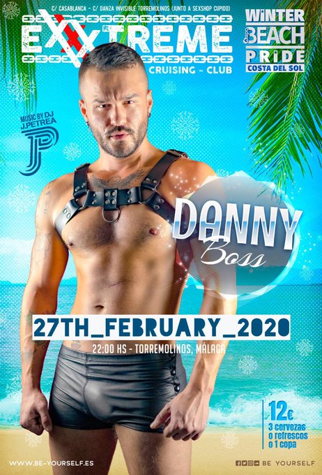 27 FEBRERO | NOS VEMOS EN EXXXTREME CRUISING CLUB
@Exxxtremecruis1   @DannyBossXXX ?..... 
#gaymalaga