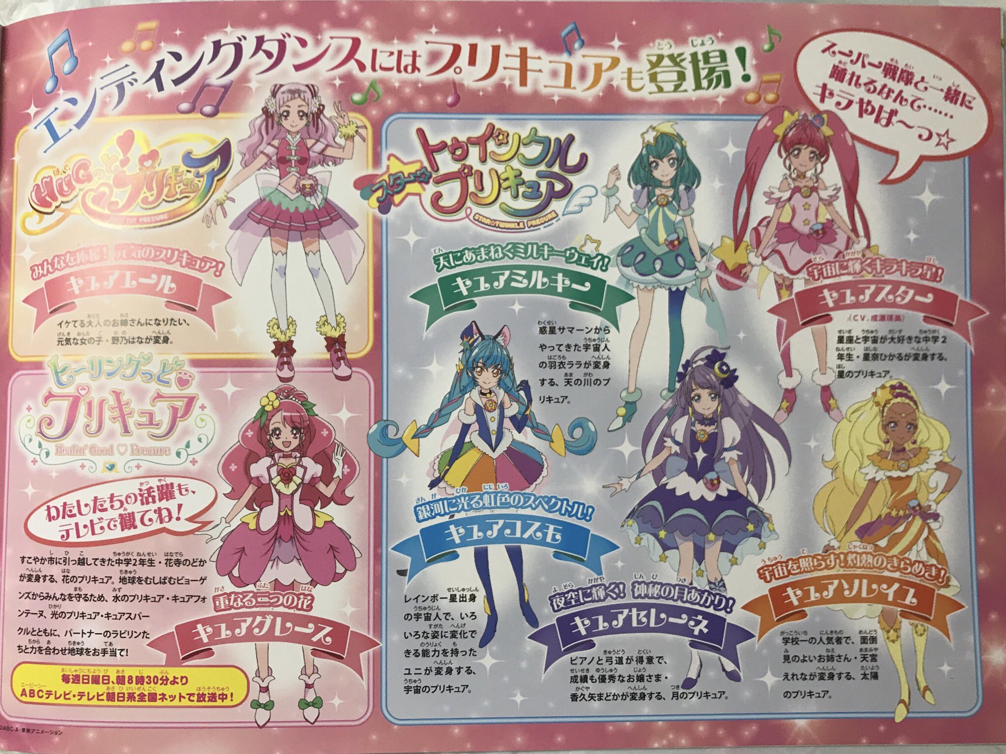 ｔｏｍ パッションウォーク スーパー戦隊movieパーティ のパンフ プリキュアの紹介だけでなく ヒーリングっどプリキュアの活躍を観てほしいって書いてくれてるからすごい Precure T Co Mzrngbdplb Twitter