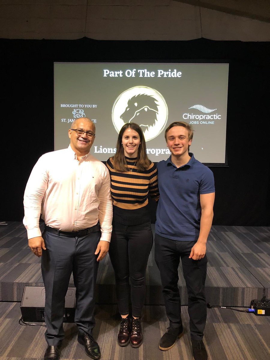 wccs_lsbu's tweet image. VP @Jameswest___ , Secretary @lucywhite99 and Eddie are attending the Lions of Chiropractic conference this weekend! #chiropractic #always #learning