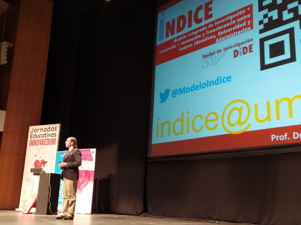 innovaedum's tweet photo. #innovaedum2020
Presentación del #ModeloIndice🎓
@innovaedum @direcmur 🤝@modeloIndice https://t.co/Je6wwiU9g9
