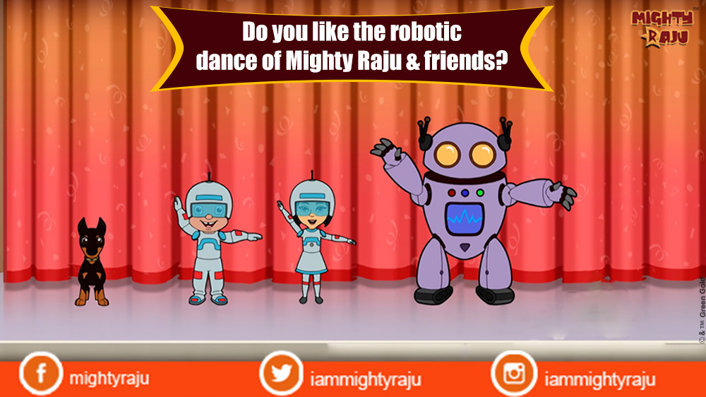 iammightyraju's tweet image. Do you like the robotic dance of Mighty Raju &amp;amp; friends? 
Do comment!

#MightyRajuDance #MightyRaju&amp;amp;FriendsDance #RoboticDance #FunDanceWithFriends #LetsDance #MightyRaju&amp;amp;Friends #MightyRaju