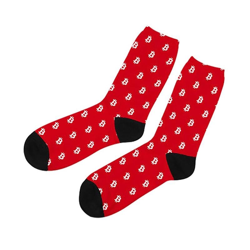 GoBitshops's tweet photo. #bitcoinnews #bitcointalk Bitcoin Patterned Funny Socks https://t.co/A0aDjfbnUI
