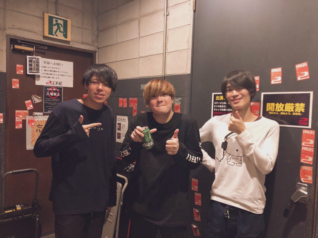 satoru_drm0402's tweet photo. 元メンバー集まりました
こうやって対バンできるの◎

#trickkey https://t.co/cbWoy3g2jd