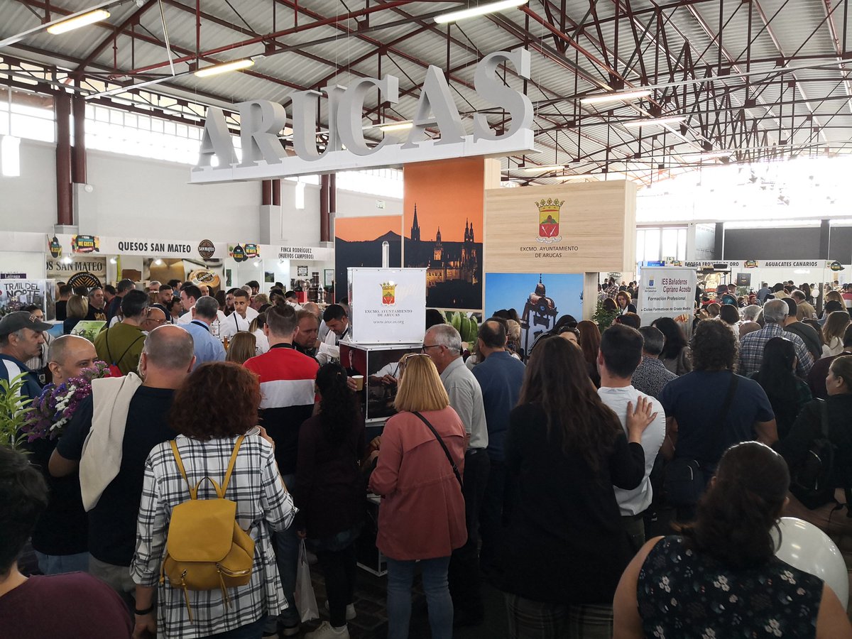 Turismo Arucas (@turismoarucas) on Twitter photo El stand de #Arucas continúa acaparando la atención de los visitantes de hoy sábado en la Feria <a href="/grancanariamg/">Gran Canaria Me Gusta Oficial</a>. Las degustaciones de los productos locales y las muestras ofrecidas en el stand se han convertido en un auténtico atractivo del Pabellón 7 de <a href="/infecar/">Infecar Feria de Gran Canaria</a> El stand de #Arucas continúa acaparando la atención de los visitantes de hoy sábado en la Feria <a href="/grancanariamg/">Gran Canaria Me Gusta Oficial</a>. Las degustaciones de los productos locales y las muestras ofrecidas en el stand se han convertido en un auténtico atractivo del Pabellón 7 de <a href="/infecar/">Infecar Feria de Gran Canaria</a>