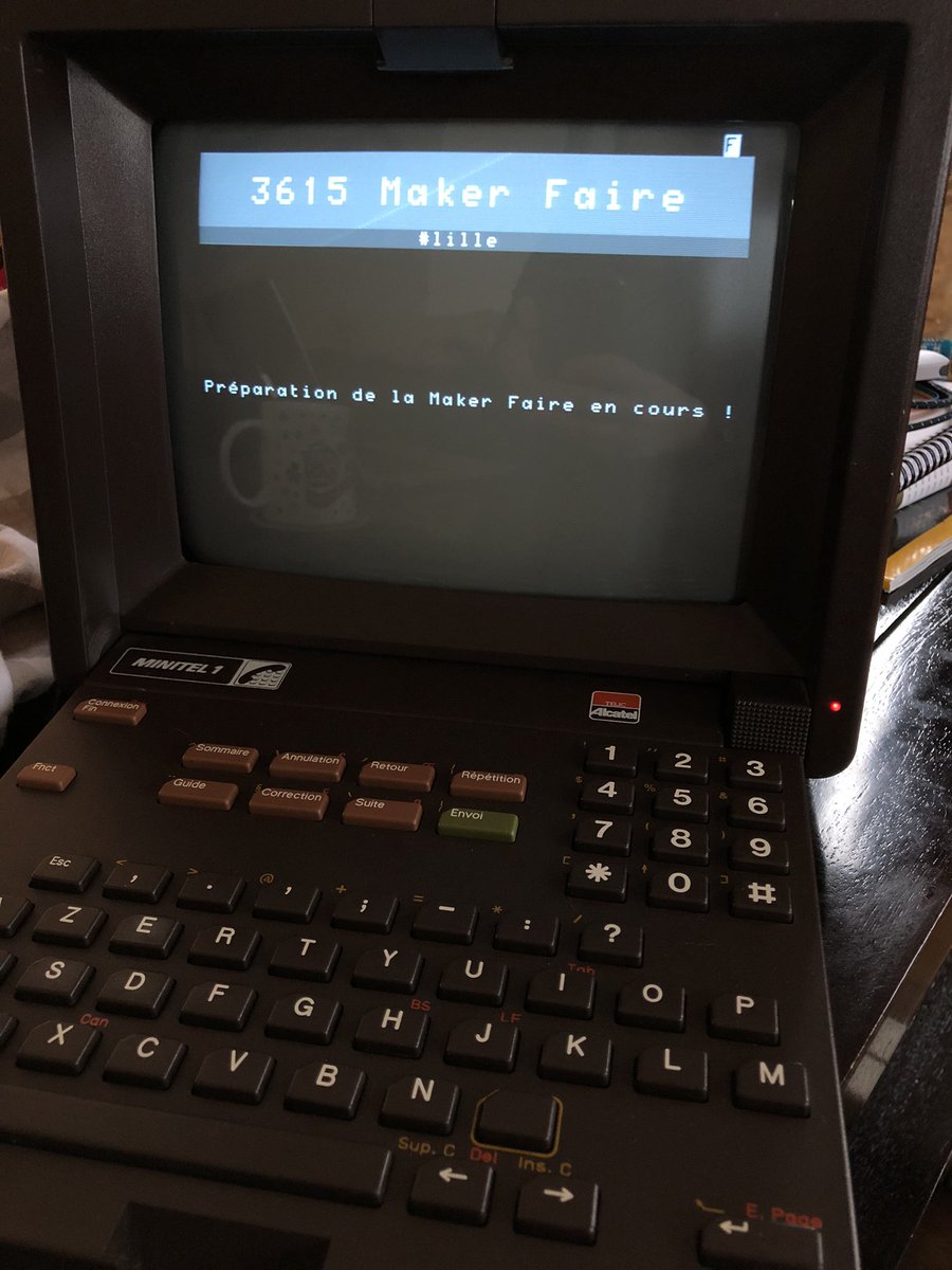Préparation de la Maker Faire Lille en cours :)
cc <a href="/monsieur_riz/">Cynthia HENAFF</a> <a href="/MakerFaireLille/">Maker Faire Lille</a>