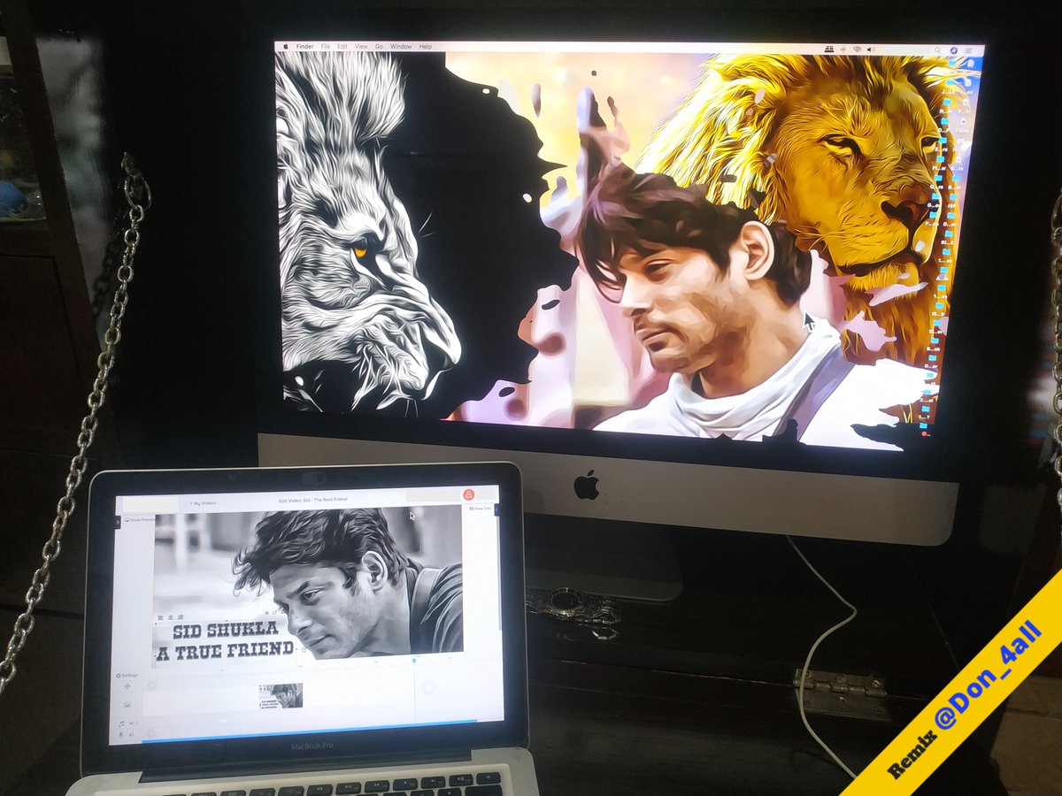 Don_4all's tweet image. Hi #SidHearts

After a long day, at my System enjoying and creating Awesome @sidharth_shukla themed Cover &amp;amp; Profile Pics and Videos.

Finale week in @BiggBoss is coming near and We all need to support Sid - The Lion King in Style!

Stay Tuned for the Designs! #Sidharth_Shukla