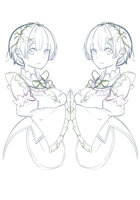 双子の良い所ですね 