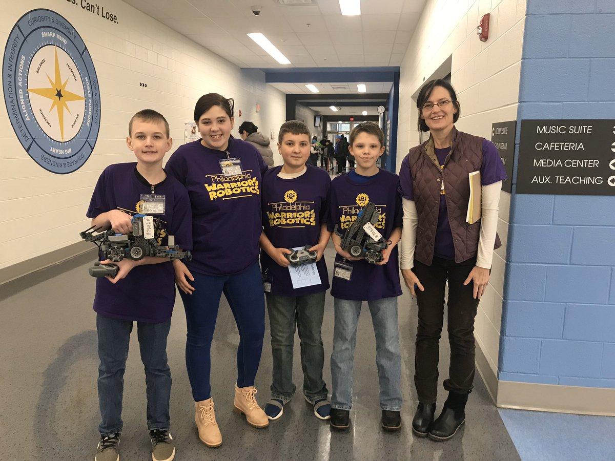 PhillyWarriors's tweet image. #WarriorRobotics ‼️
That is the tweet.