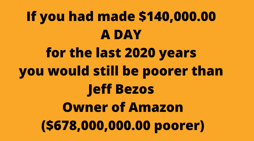 Basically, Amazon &amp; Jeff Bezos do not need a single penny more.Please shop small, support local &amp; think indie - for everything you can, particularly books! No bookseller is rich enough to afford their own space agency/be worth so much that they might as well be on another planet.