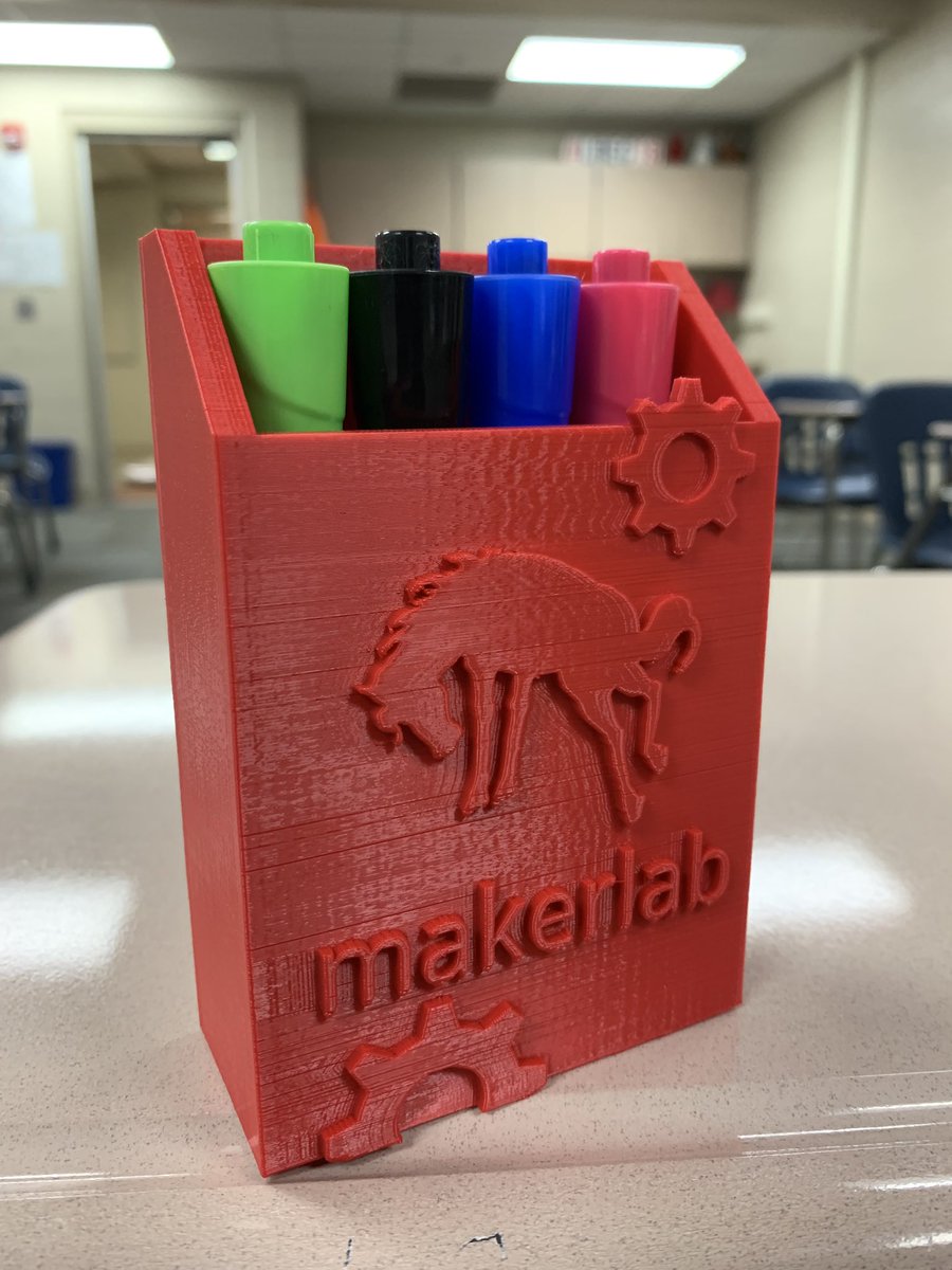 Made a thing for our MakerLab #makerspace #3dprint