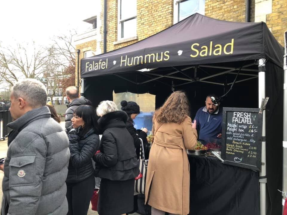 There is still time to tuck into a fresh falafel wrap or salad box from <a href="/simsim_stall/">Simsim</a>.