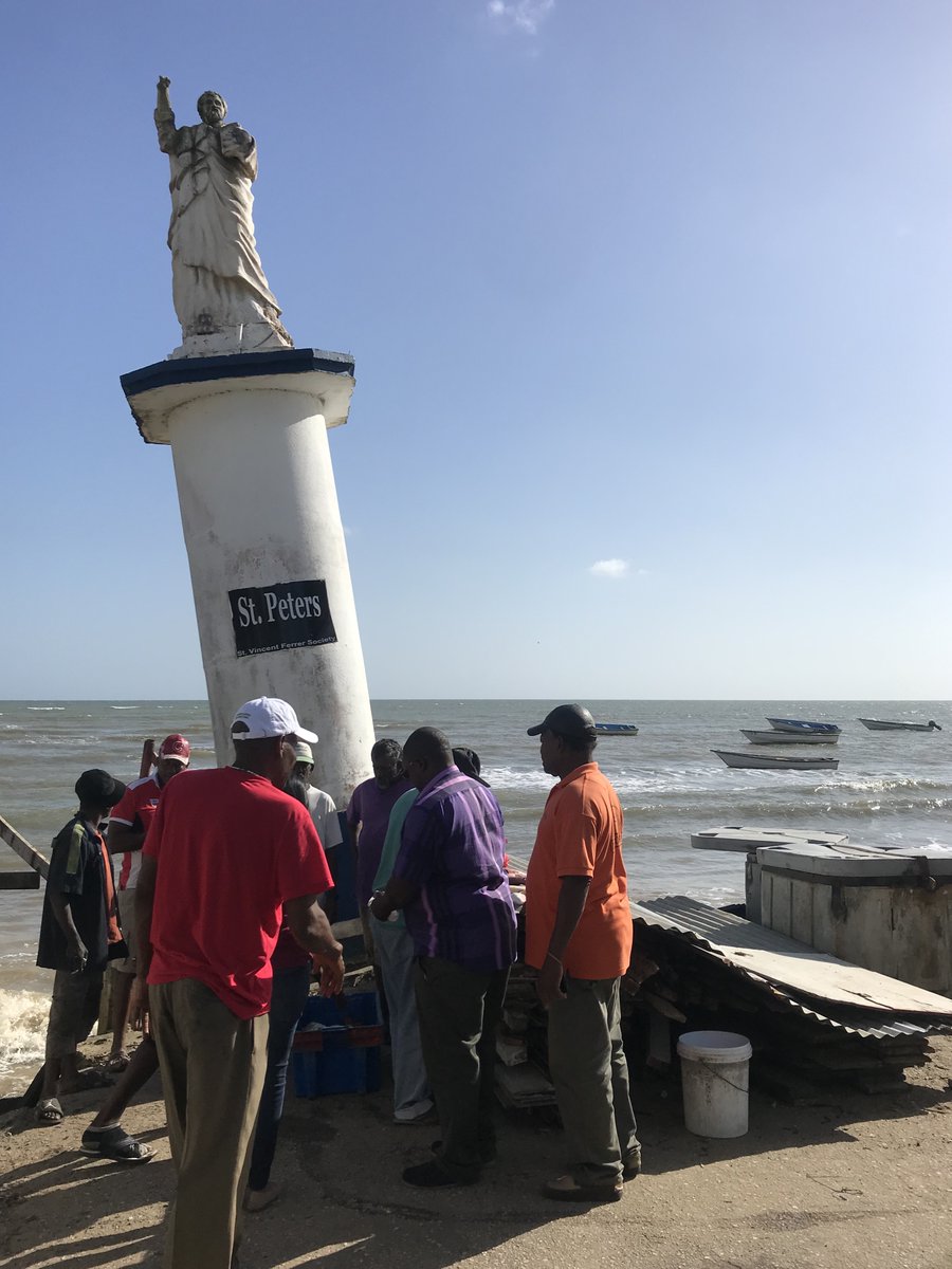 CANARICaribbean's tweet photo. #CC4FISH🐠🇹🇹⛵️🌊#CANARICaribbean & Fisheries Division of Trinidad & Tobago's Agriculture Ministry supported fisherfolk, other CSO & gov't organisations in Moruga to assess the community’s vulnerability to climate change in a Feb 6 workshop https://t.co/OgM5lot8DH
#ClimateAction https://t.co/dubflm27ED